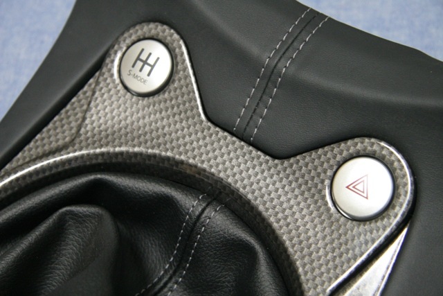 カーボンパネル(フェアレディZ34用) 日産 フェアレディZ Z34 センターパネル左右ブラック ンカーボン