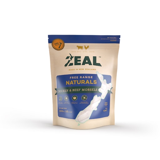 ZEAL フリーズドライ 鶏肉＆牛肉 100g