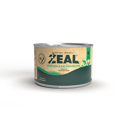 ZEAL ウェットドッグフード チキン&サーモン 170g