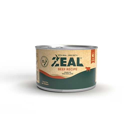 ZEAL ウェットドッグフード ビーフ 170g