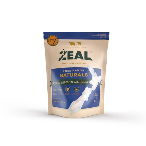 ZEAL フリーズドライ 羊肉&サーモン 100g