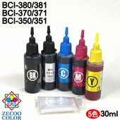 ����Υ� canon BCI-380 BCI-381 BCI-370 BCI-371 BCI-350 BCI-351 �ͤ��ؤ����� 30ml 5�����å� ũ������