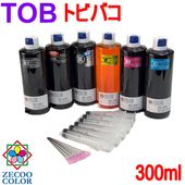 エプソン EPSON 用 トビバコ TOB 対応 詰め替えインク 互換インク 300ml x6色 インジェクター付