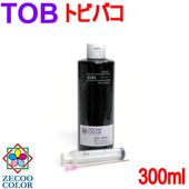 エプソン EPSON 用 トビバコ TOB 対応 詰め替えインク 互換インク フォトブラック PB 300ml (インジェクター有)