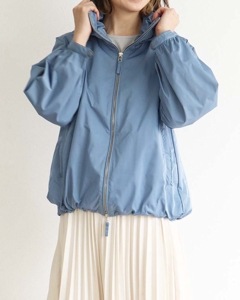 撥水メモリーふんわりフーデイーブルソン＆ライナーカーデジャケット|BLOUSON|OUTER