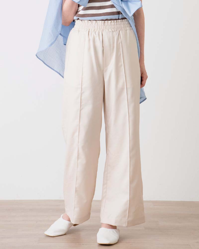 センタータックストーレトパンツ