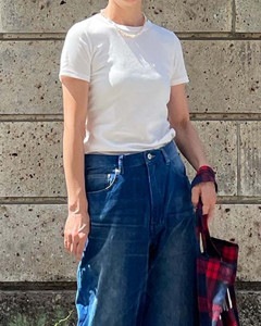 【Canaria Style】コンパクトクルーインナーカットソー|TOPS