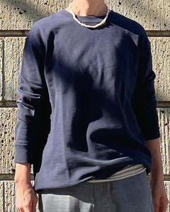 【Canaria Style】ミニ裏毛ラウンドプルオーバー|TOPS