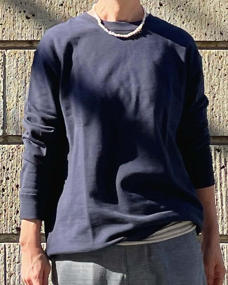 【Canaria Style】ミニ裏毛ラウンドプルオーバー②