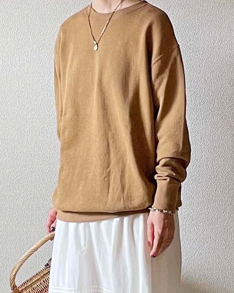 【Canaria Style】ミドルウェイトスウェットプルオーバー