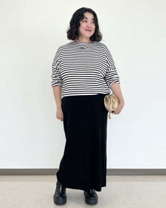 【otostyle】バックスリットニットナロースカート|BOTTOMS