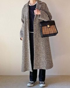 【Canaria Style】ミックスへリンボンテーラーコート|【Canaria Style】