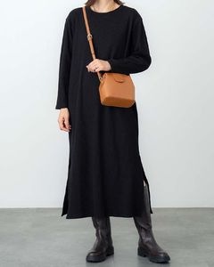 【otostyle】テレコリブIラインワンピース|ONE-PIECE