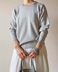 【Canaria Style】スムースタッチニットプルオーバー|TOPS