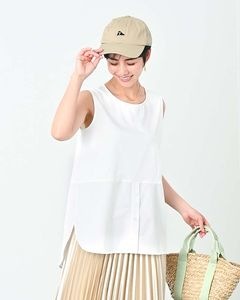 シャツテールタンクトップ|TOPS