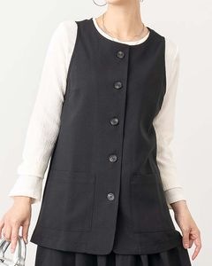 リネンタッチナローショルダージレ《セットアップ対応》|OUTER