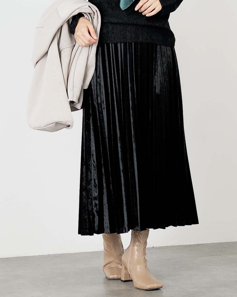 ティアードランダムプリーツスカート | BOTTOMS | 元町ゼラール公式