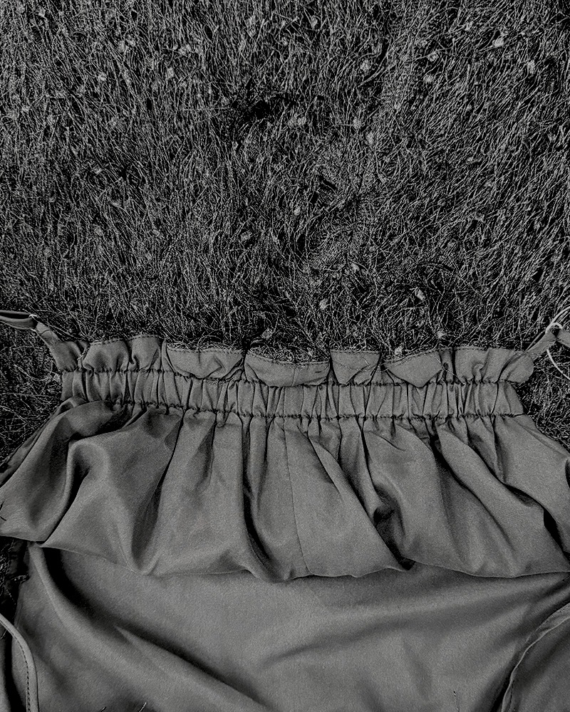 【otostyle】フリンジIラインキャミワンピース