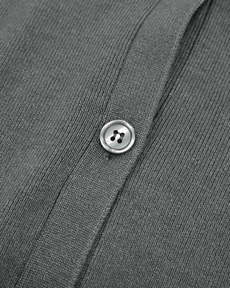 【Ai TAKAHASHI】Vネックニットカーディガン＆ビスチェ2点セット