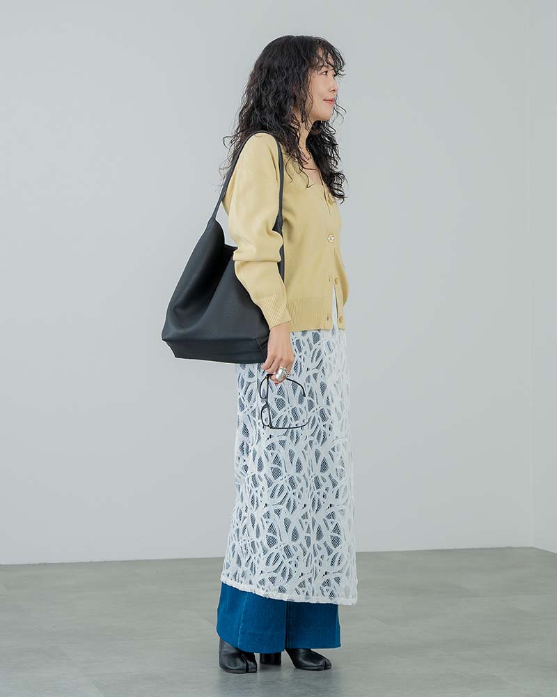 【Ai TAKAHASHI】Vネックニットカーディガン＆ビスチェ2点セット