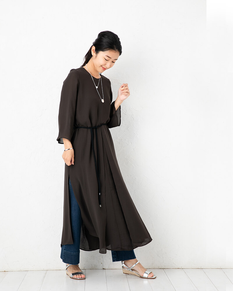 シフォンロングワンピース One Piece 元町ゼラール 公式通販サイト