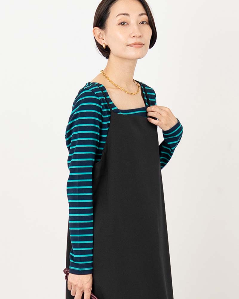 Iラインキャミソールワンピース