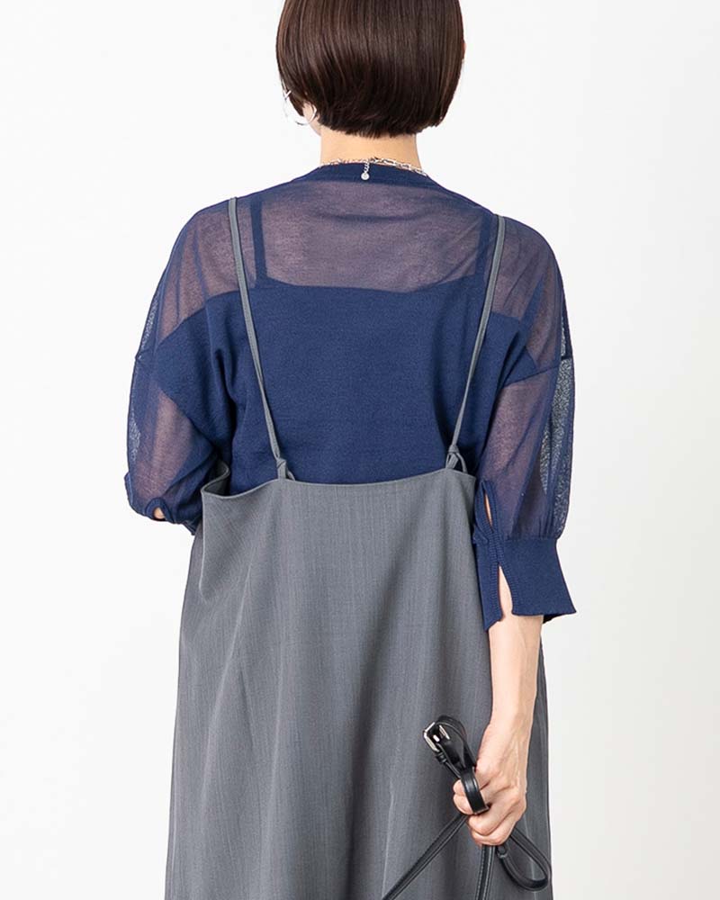 Iラインキャミソールワンピース