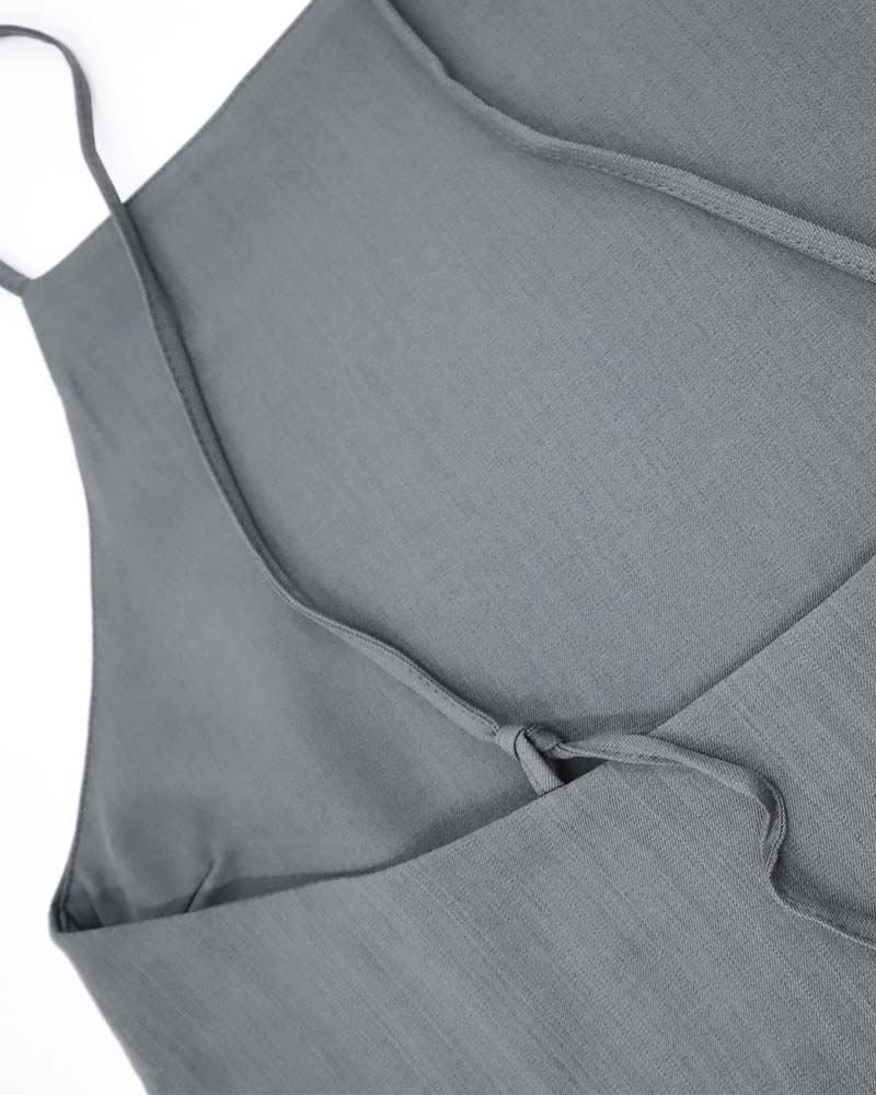 Iラインキャミソールワンピース