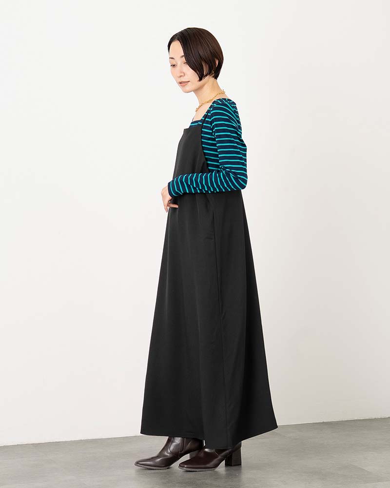 Iラインキャミソールワンピース