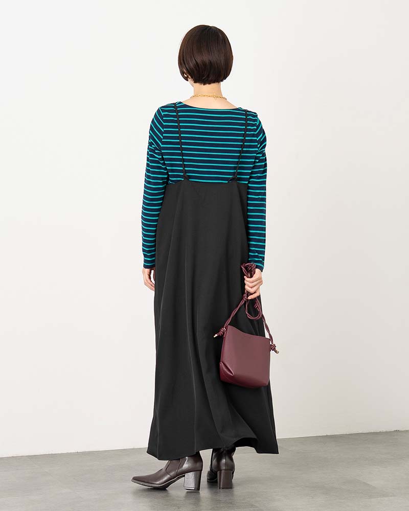 Iラインキャミソールワンピース