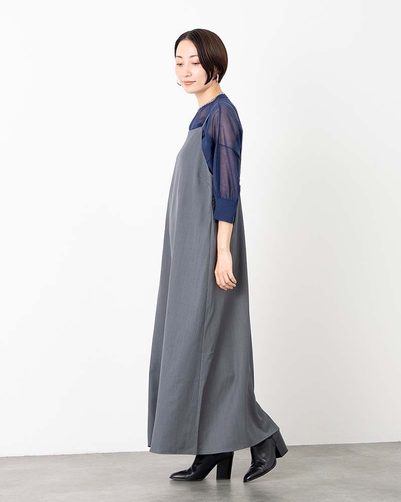 Iラインキャミソールワンピース