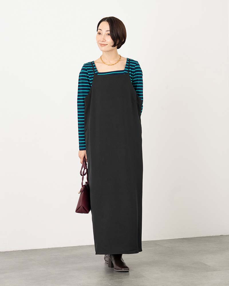 Iラインキャミソールワンピース