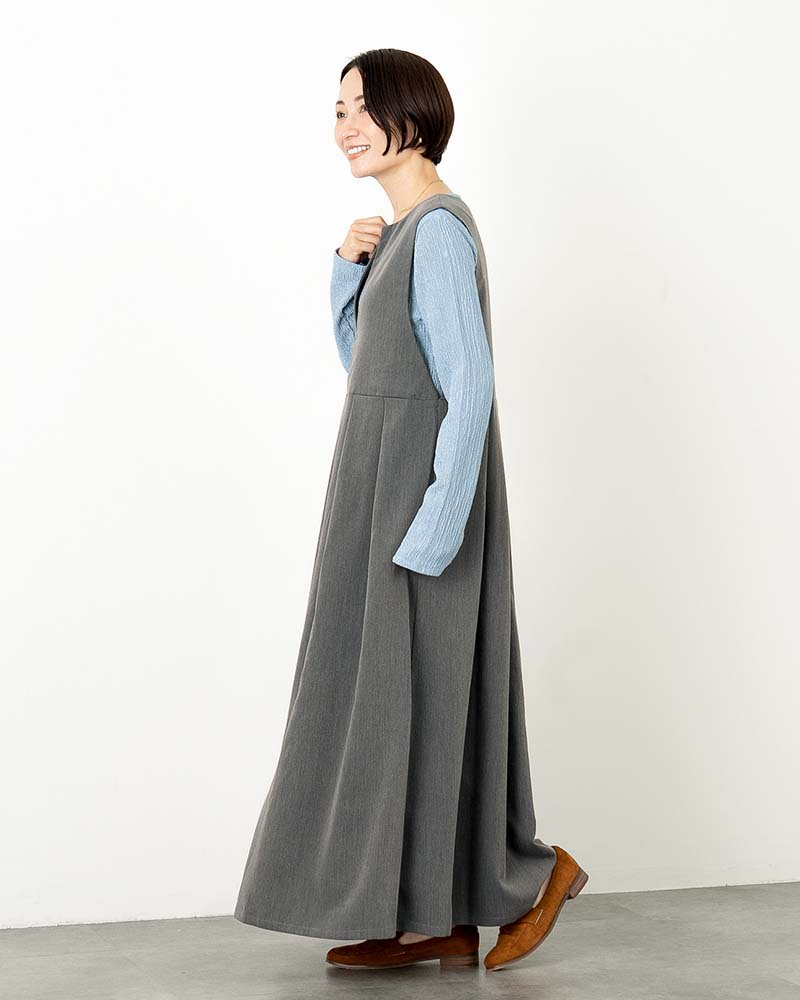 キーネックプリーツジャンパースカート | ONE-PIECE | 元町ゼラール