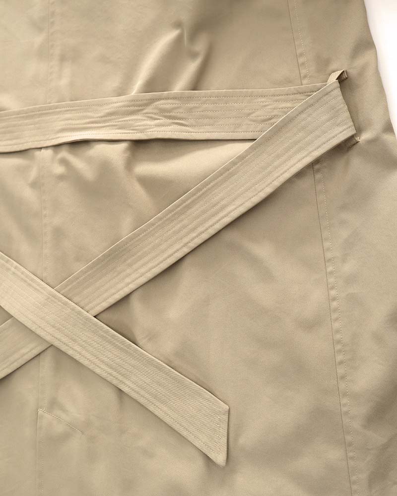 【Canaria Style】ベルト付きツイルステンカラーコート