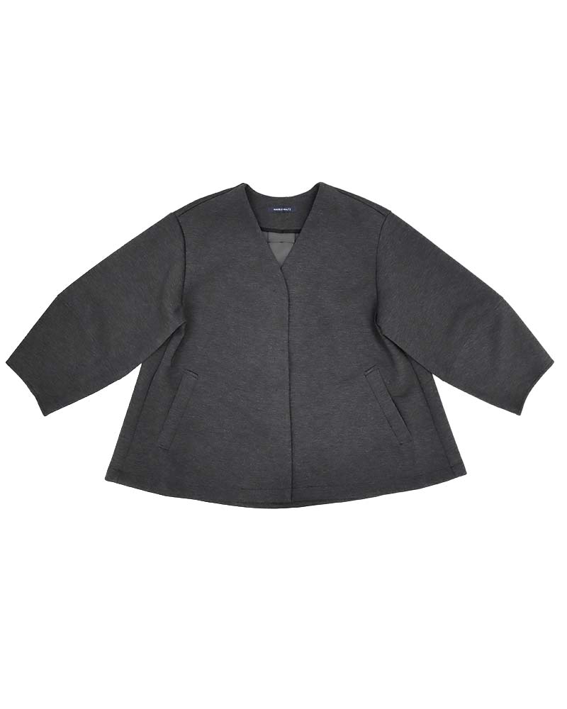 ダンボールポンチバックタックノーカラーライトコート