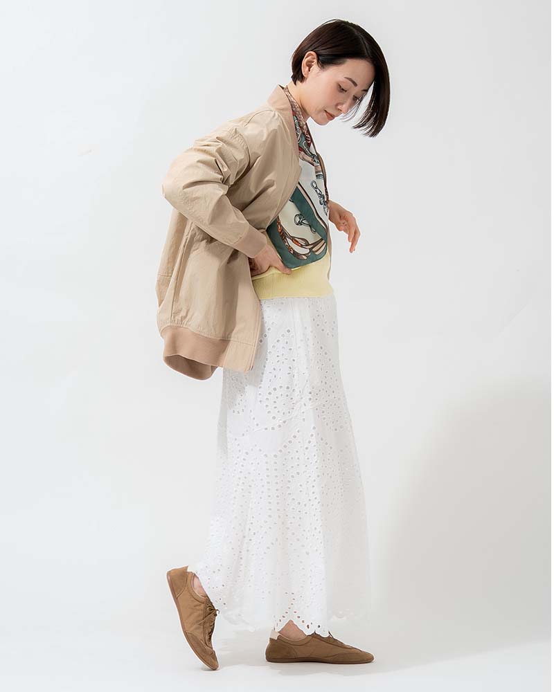 【Canaria Style】MA-1ライクナイロンブルゾン