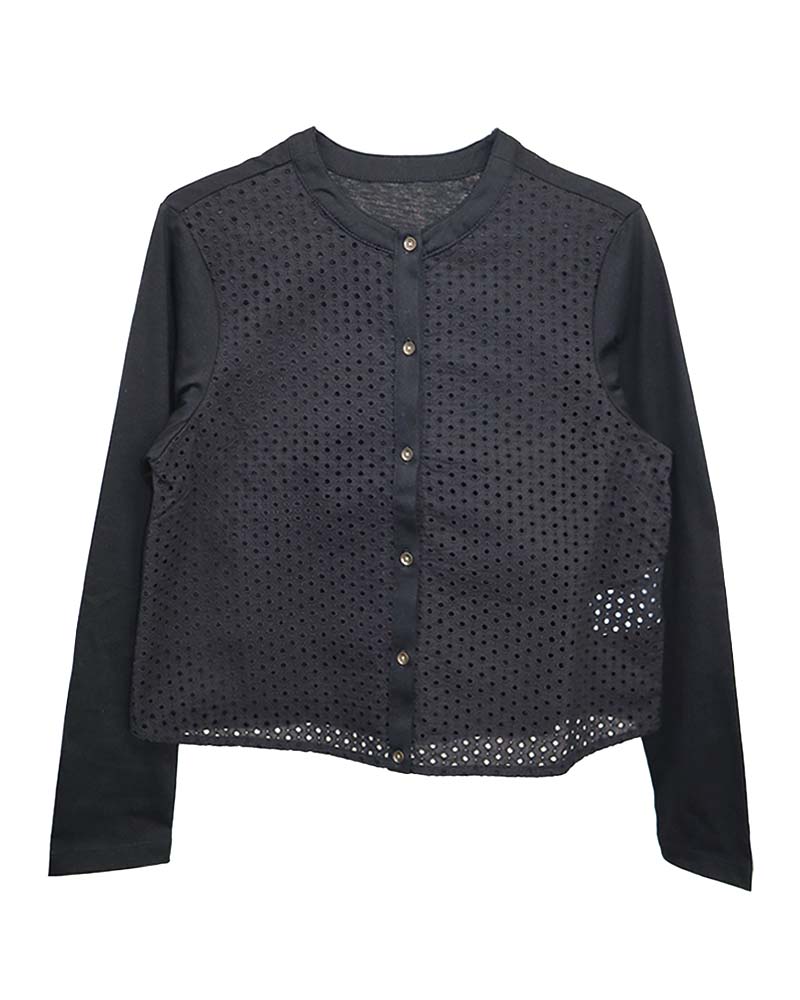 45Rカットワークのカーディガン 7108009376.jpg