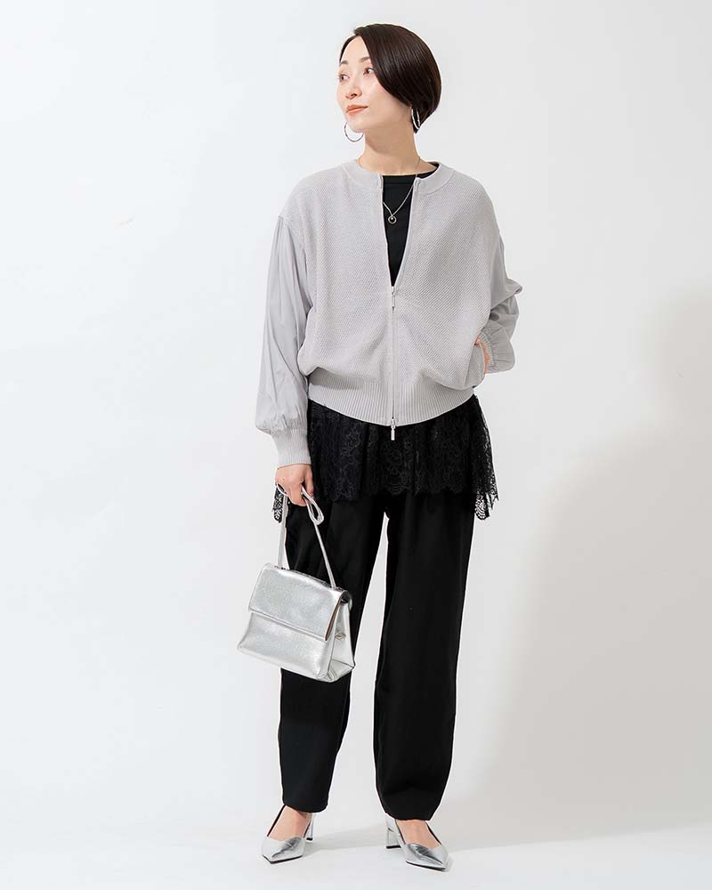 ストレッチカーブラインイージーパンツ