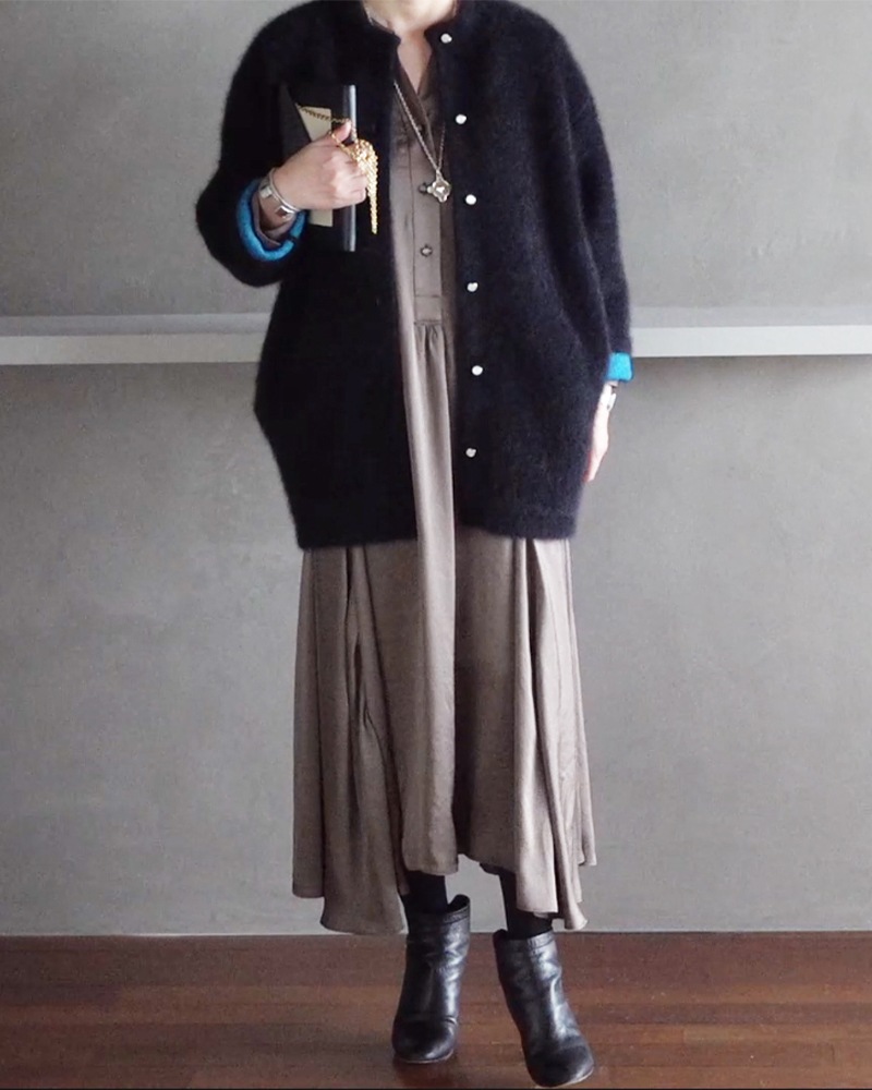 machatt ラクーンニットコート machatt マチャット ラクーンニットコート