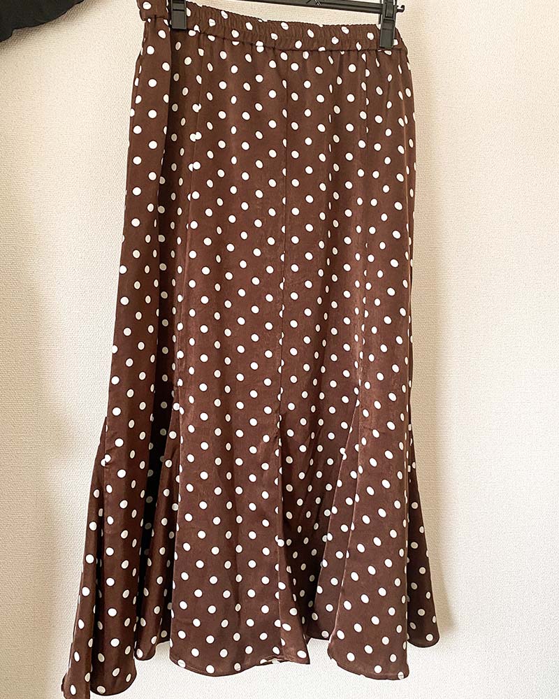 【otostyle】ポルカドットマーメイドスカート