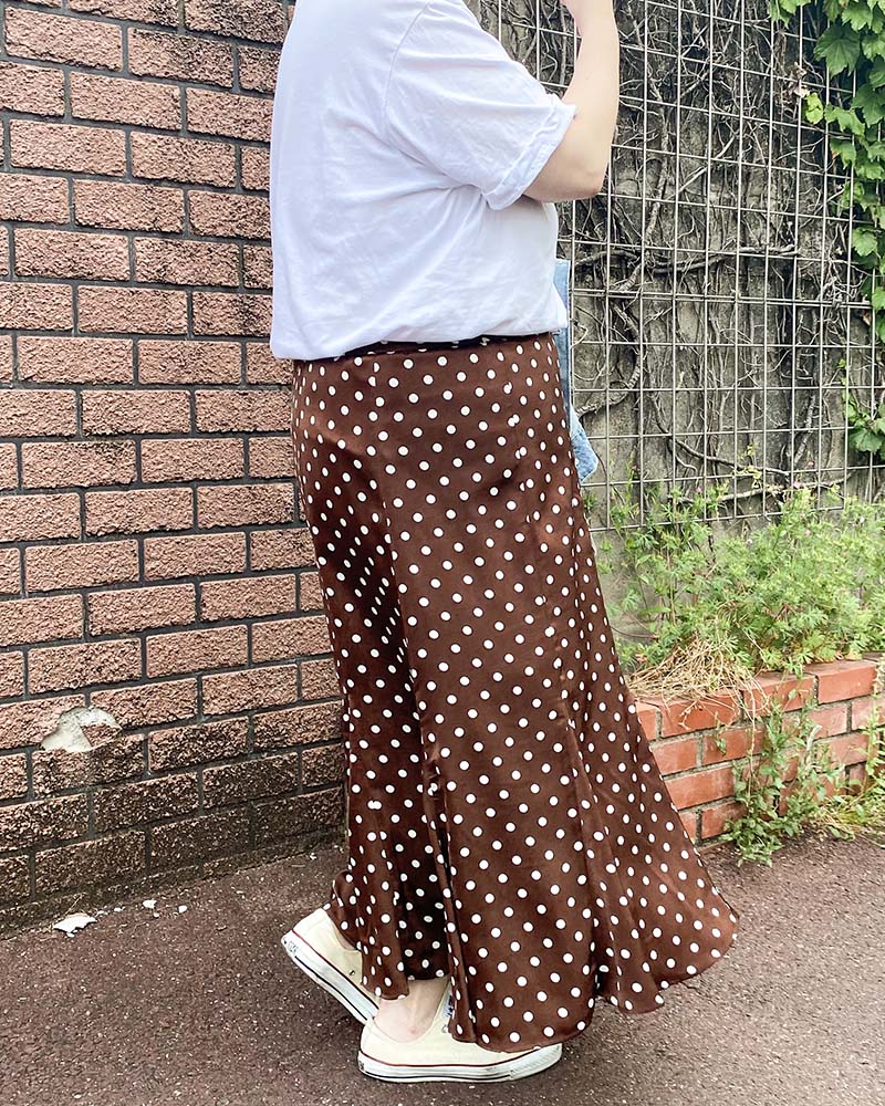 【otostyle】ポルカドットマーメイドスカート