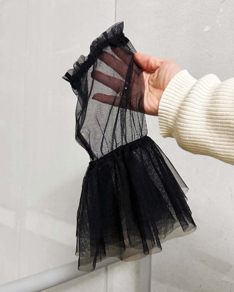 【otostyle】チュールティアード付け袖