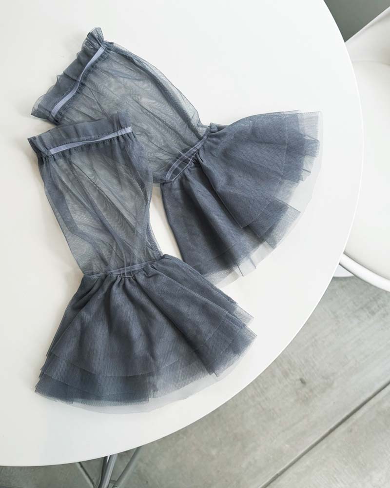 【otostyle】チュールティアード付け袖