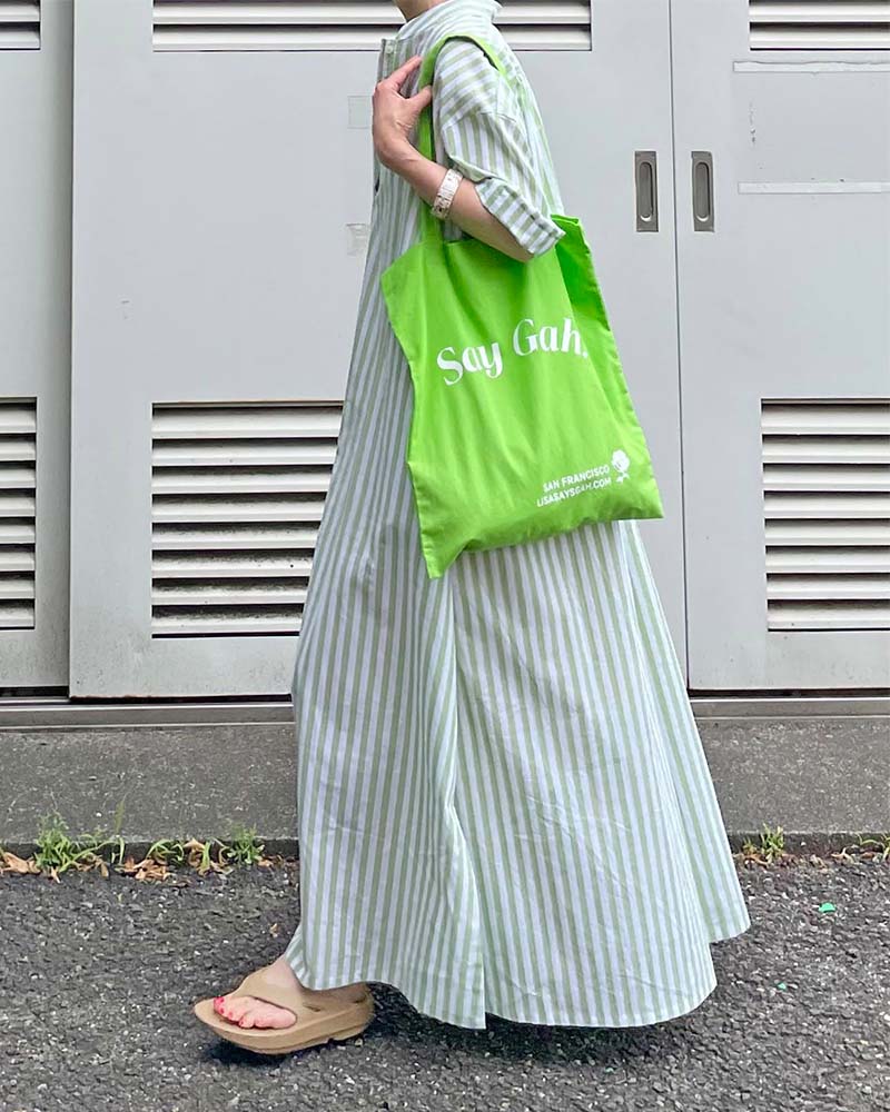 【Canaria Style】スタンドカラーシャツワンピース（ペチコート付き）