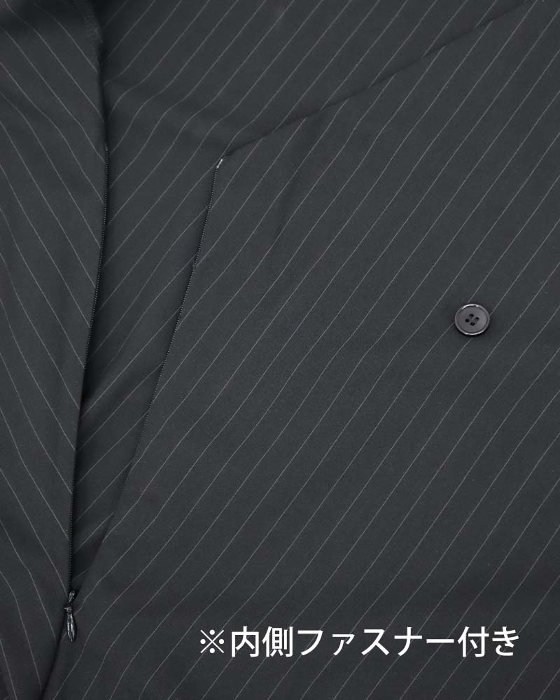 【otostyle】ダブルボタンラップライクサロペット