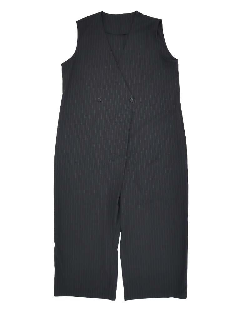 【otostyle】ダブルボタンラップライクサロペット