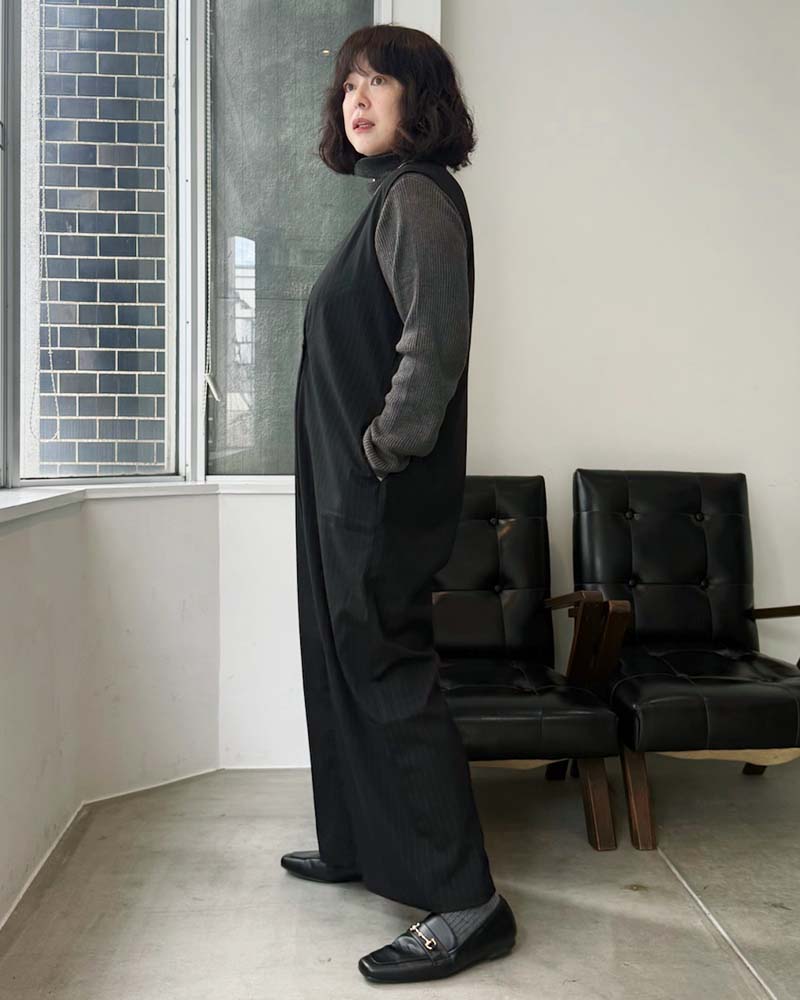 otostyle】ダブルボタンラップライクサロペット | ONE-PIECE | 元町