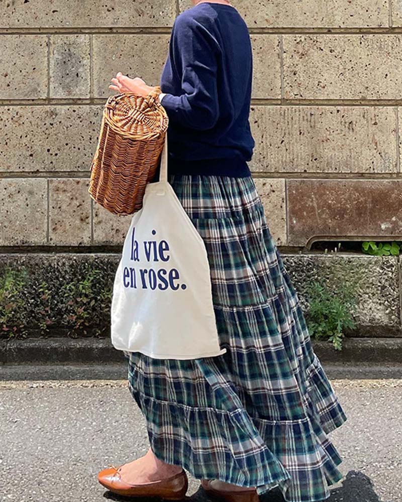 ドルチェ＆ガッバーナ スカート 向日葵柄 レース フレア 38シルク混 DLARGE.JPG