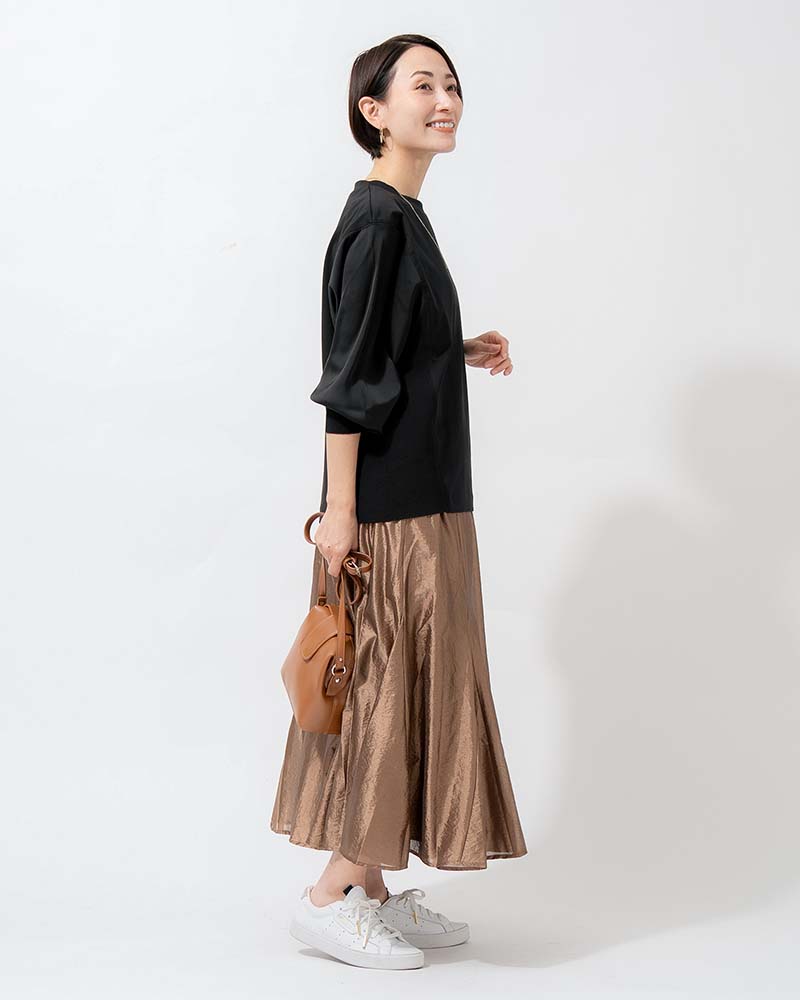 サイドリブ切り替えハイゲージポンチプルオーバー