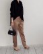【KANAKO CLOSET】艶シルクストレッチパンツ